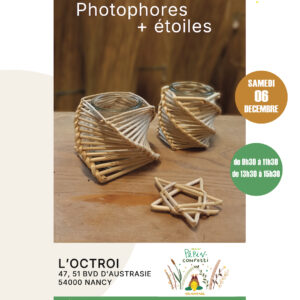 photophores en vannerie