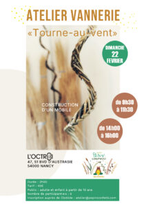 ateier mobile vannerie