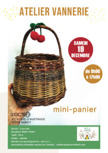 atelier mini panier déc
